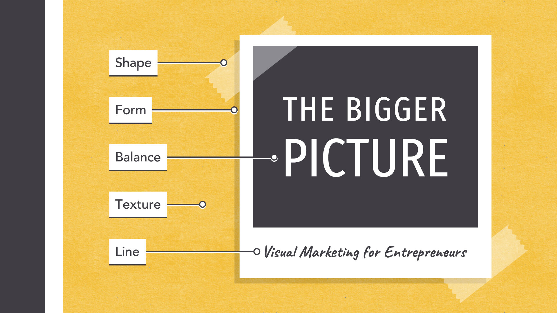 example of each element in presentation slide