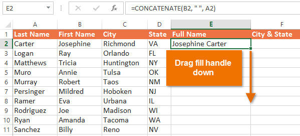 screenshot of Microsoft Excel