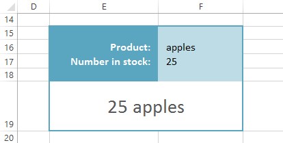 screenshot of Microsoft Excel