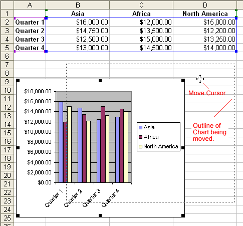 Move a Chart