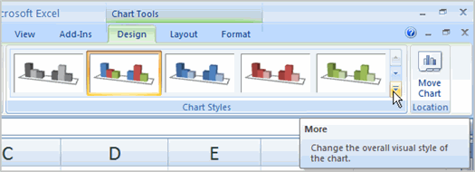 Change Chart Style