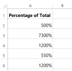 Screenshot of Excel 2013