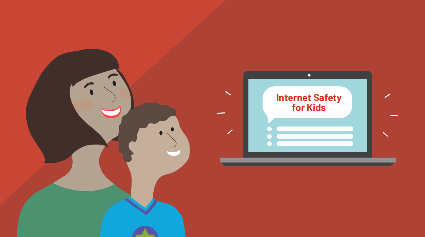 Intro illustration for Internet Safety for Kids