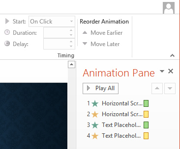 Screenshot of PowerPoint 2013