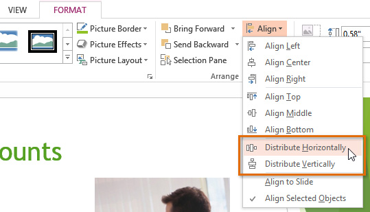 Screenshot of PowerPoint 2013