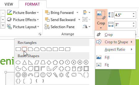 Screenshot of PowerPoint 2013