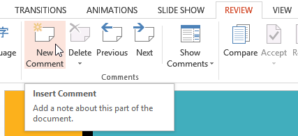 Screenshot of PowerPoint 2013