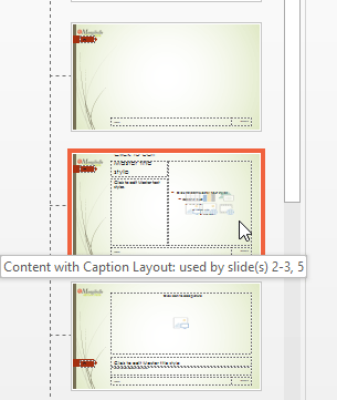 Screenshot of PowerPoint 2013