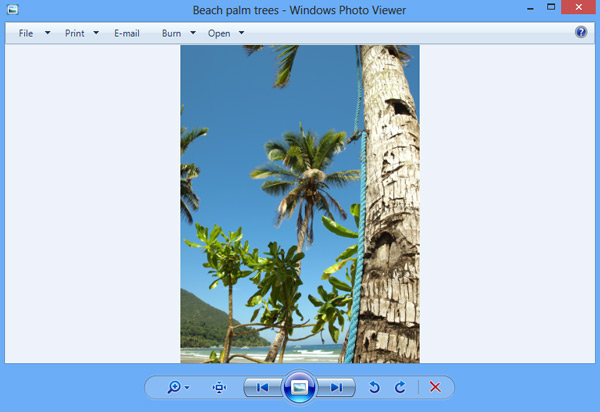 Screenshot of Windows 8