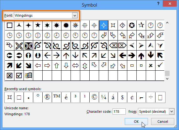 Screenshot of Word 2013