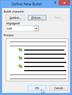 Screenshot of Word 2013