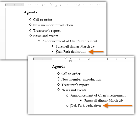 Screenshot of Word 2013