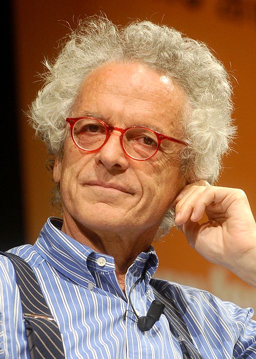 The contested photo of Federico Rampini at the Auditorium Santa Chiara in Trento for the Festival of Economics. CC-BY-SA 4.0