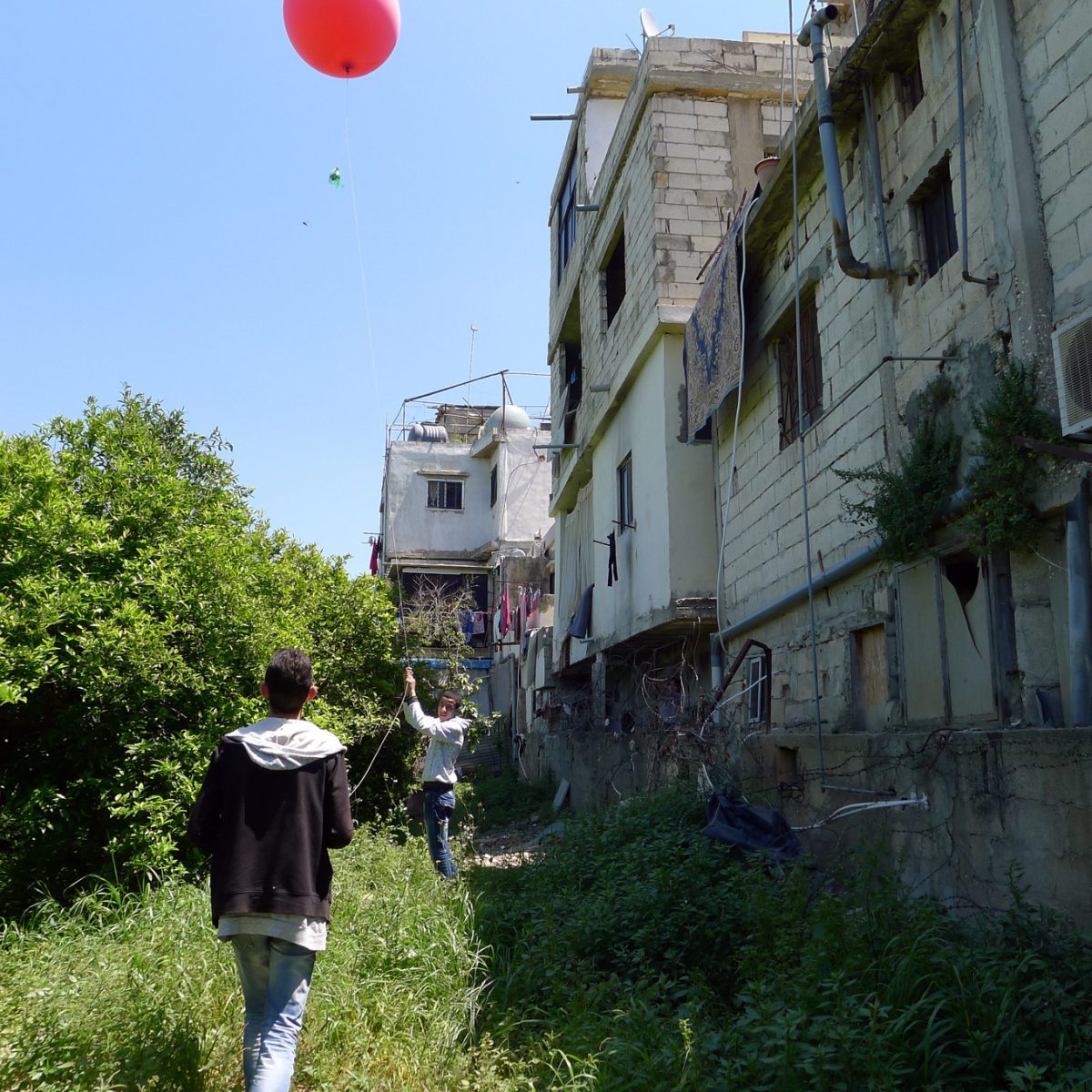 Balloon Mapping the Camp
Photo by Claudia Martinez Mansell CC BY-SA 3.0