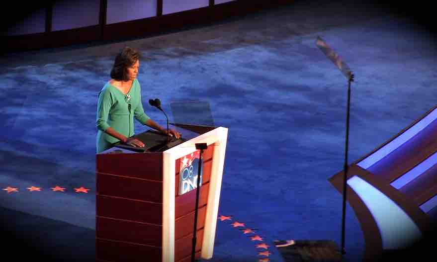 Michelle Obama at the 2012 Democratic National Convention