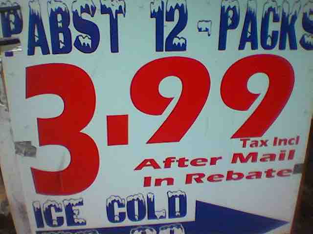 Beer Rebate