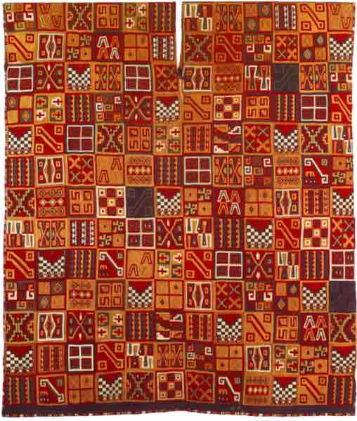 Tupa Inca tunic from around 1550