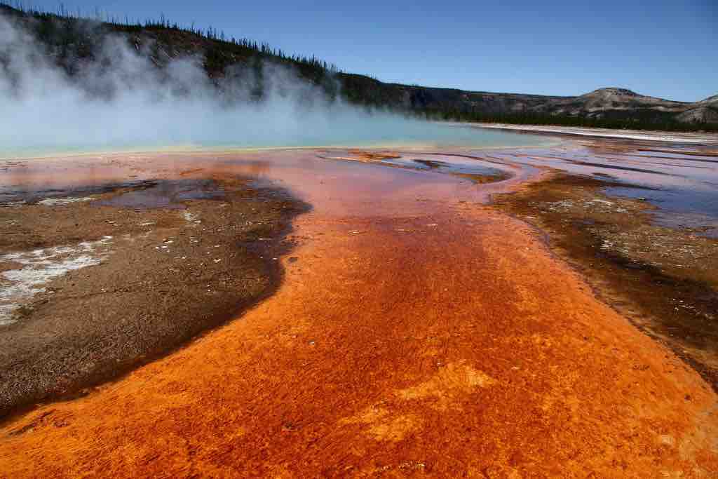 Grand Prismatic Spring, Midway & Lower Geyser Basin, Yellowstone National Park