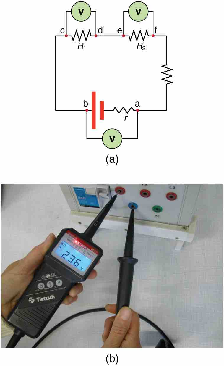 Voltmeter in Parallel