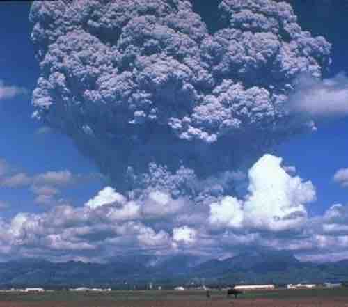 Volcanic eruption