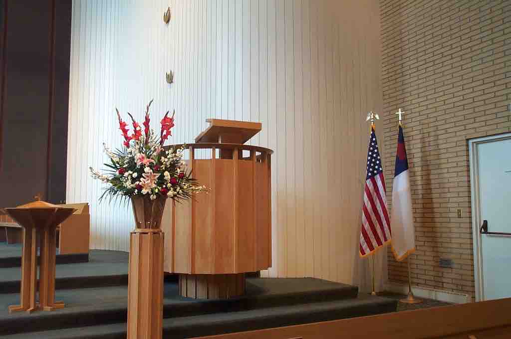 Christian Flag at Covenant Presbyterian Church