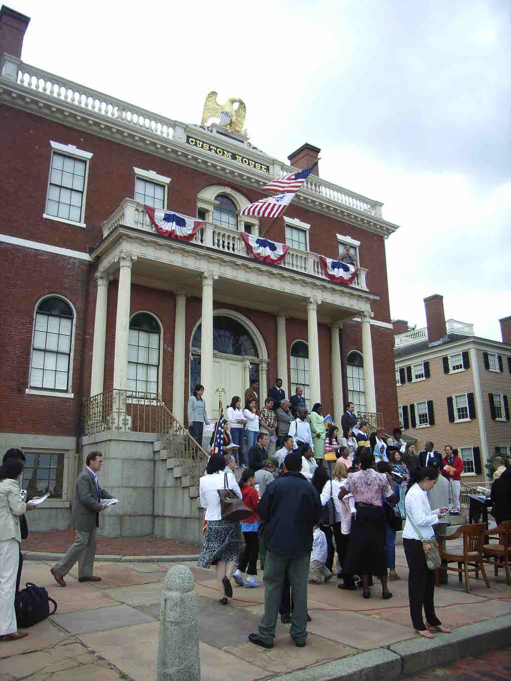 Naturalization Ceremony, Salem, MA, Citizenship Day 2007