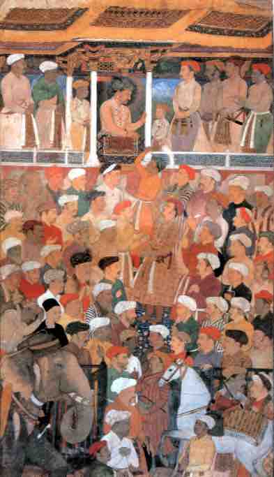 Jahangir in Darbar