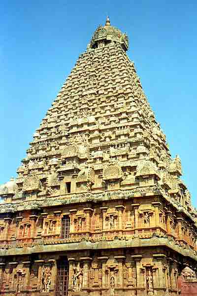 Brihadeeswarar Temple Gopuram Detail