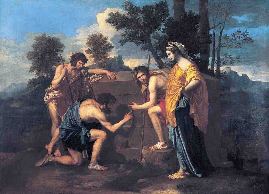 Et in Arcadia Ergo, by Nicholas Poussin, c. 1630s