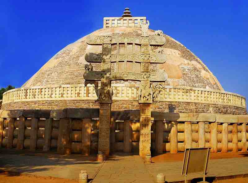 The Great Stupa at Sanchi