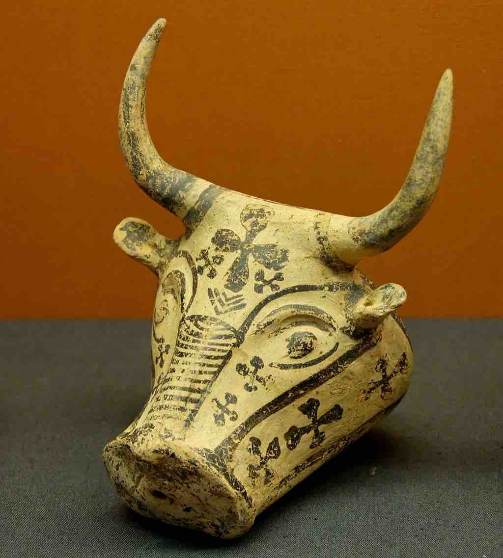 Bull Headed Rhyton