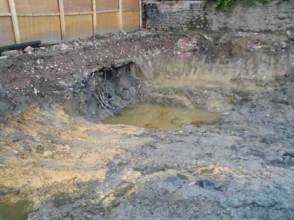 Contaminated soil