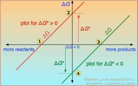 ΔG vs. G°