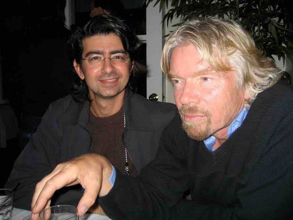 Pierre Omidyar, Richard Branson