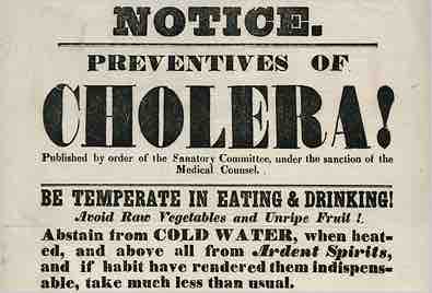 Cholera Outbreak