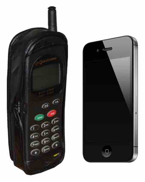 Two cellular phones