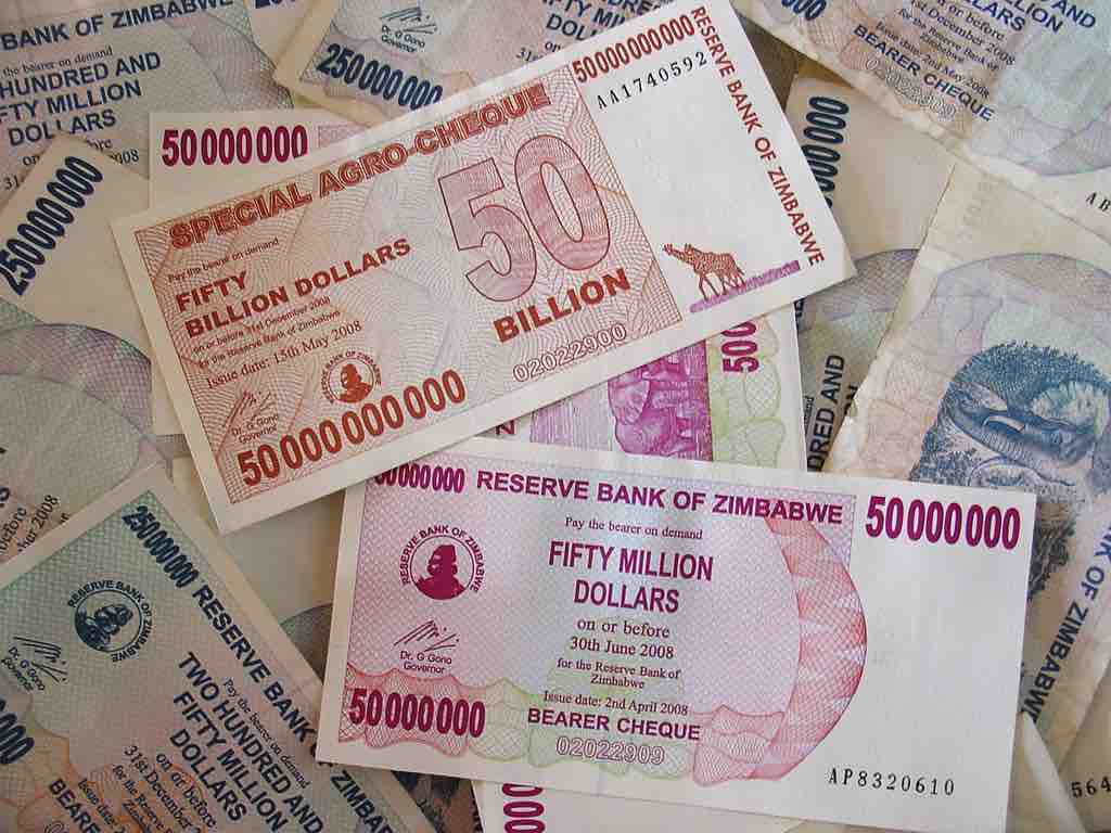 Hyperinflation in Zimbabwe