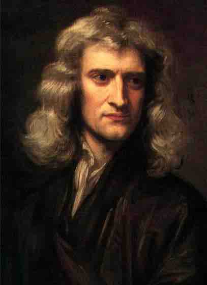 Isaac Newton, 1689