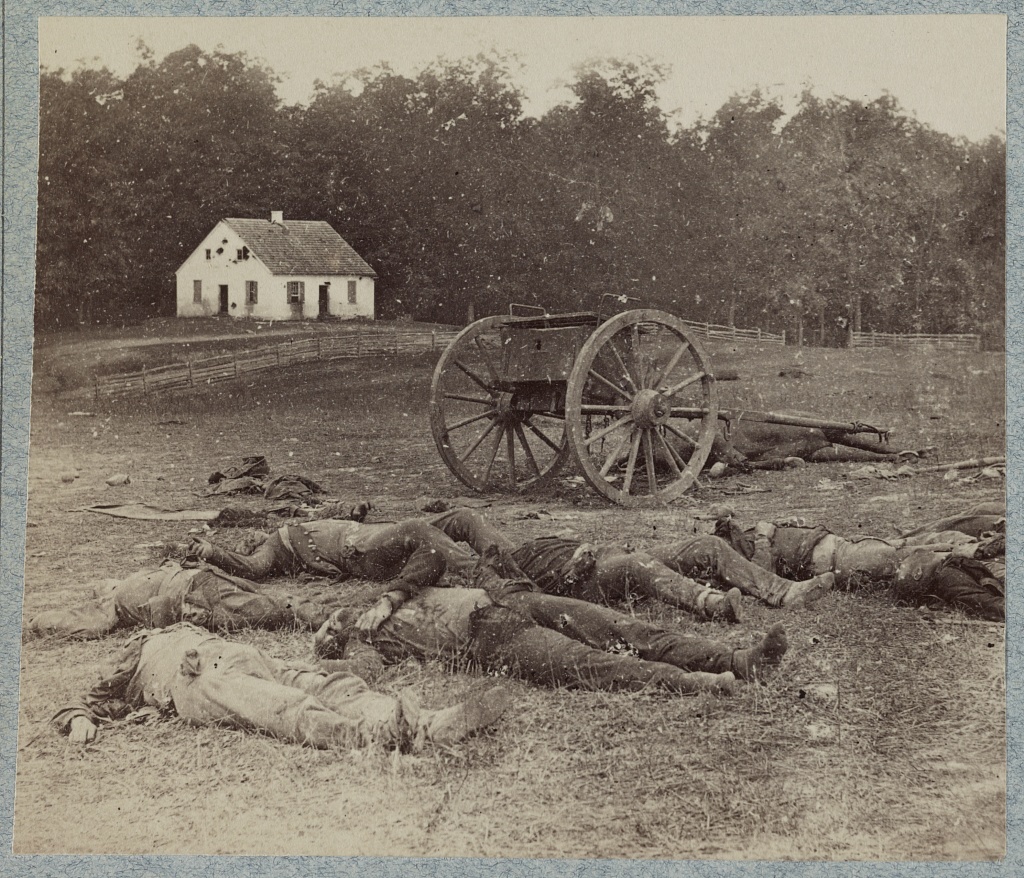 Albumen print by Alexander Gardner, 1862