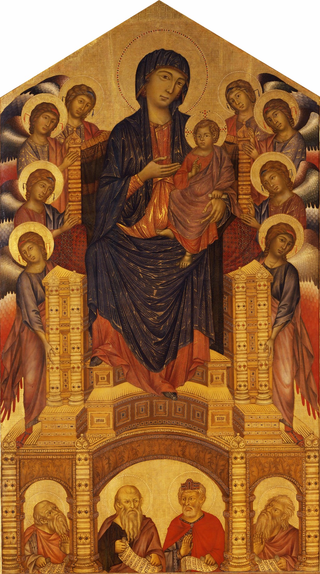 Cimabue, <em>Maesta</em>, c.12801285. 