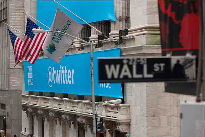 Twitter at the New York Stock Exchange