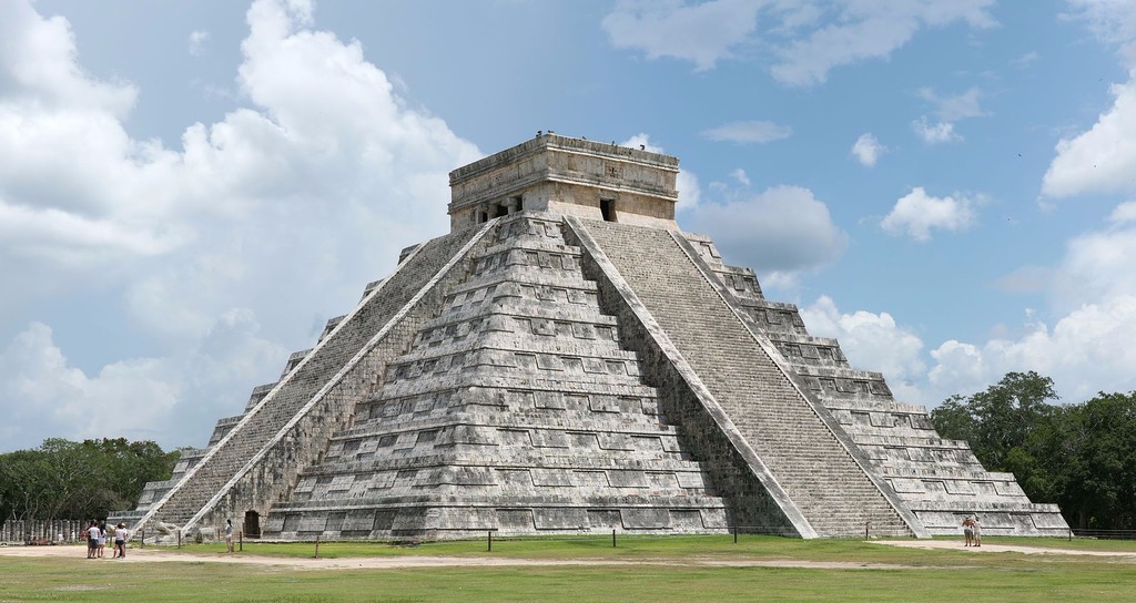 El Castillo (the Castle), Chichen Itza, Yucatan, Mexico. 9th-13th century.