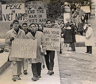 Anti-War protests in Madison, 1965