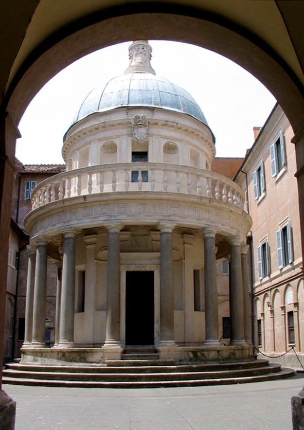 The Tempietto, c. 1502, Rome, Italy. 