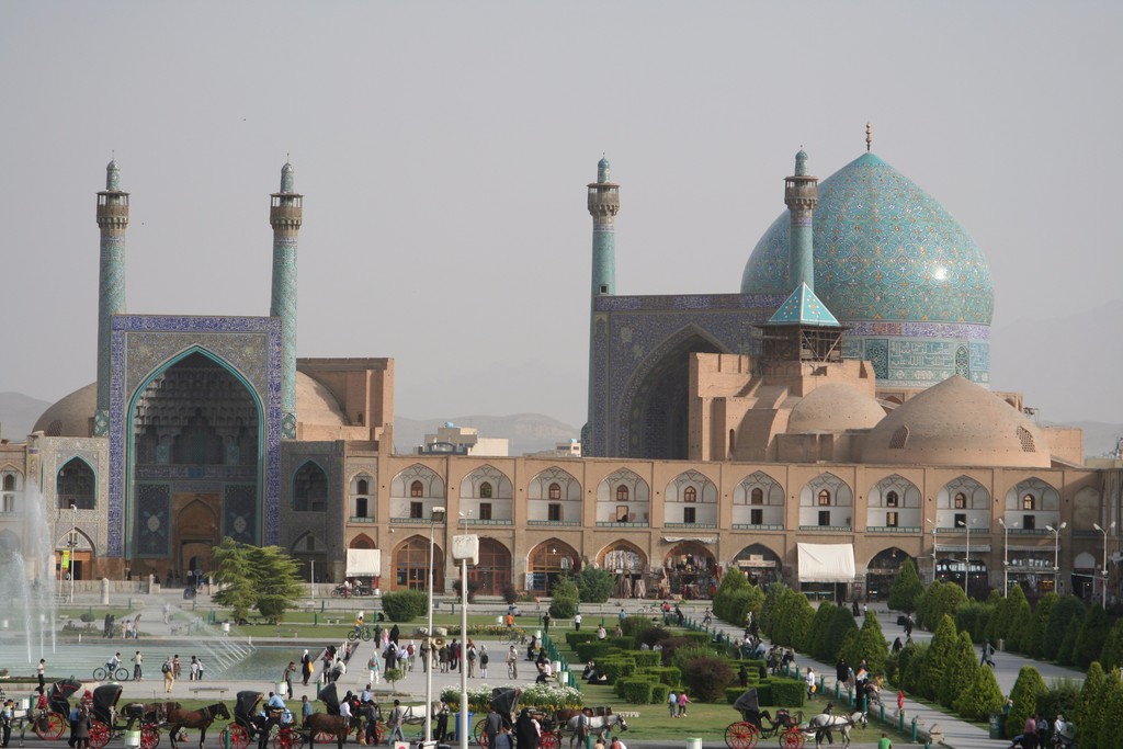 Imperial Mosque, Isfahan, Iran. 