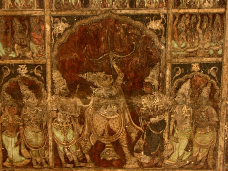 Painted Ceiling, Virupaksha Temple