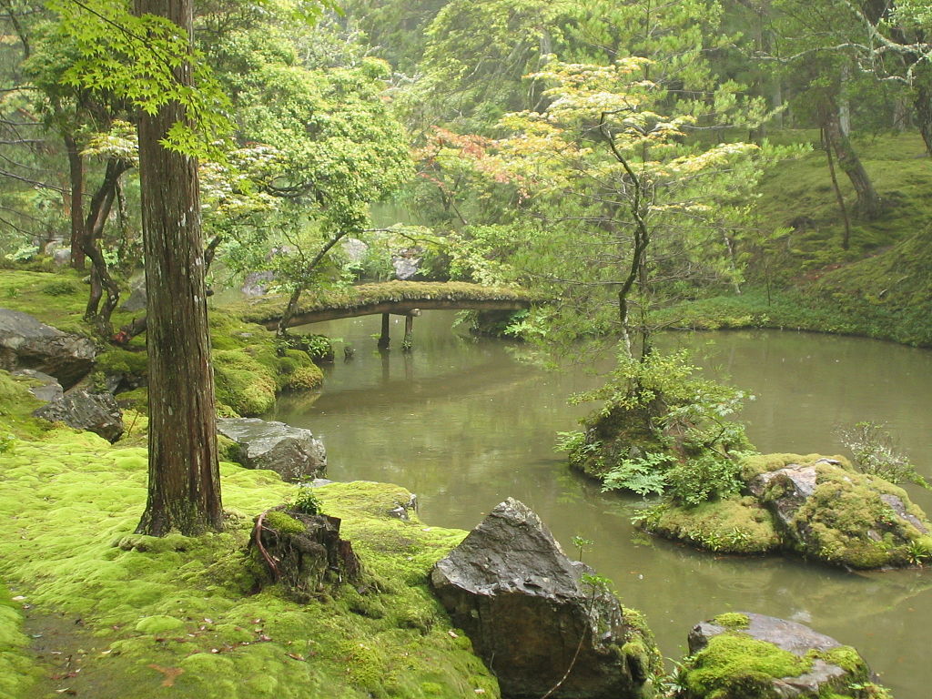 The moss gardens of Saihō-ji