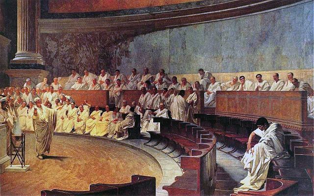 The Roman Senate.