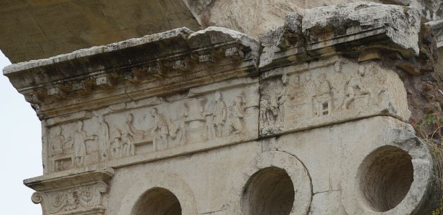 Tomb of Marcus Vergilius Eurysaces the Baker. c. 50-20 BCE.