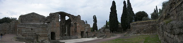 Great Baths at  Hadrian's villa.